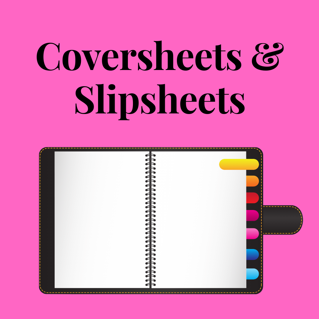 Coversheets & Slipsheets
